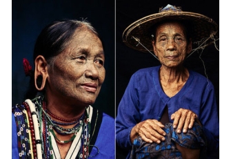   						Độc đáo cách xăm kín mặt để làm duyên ở Myanmar